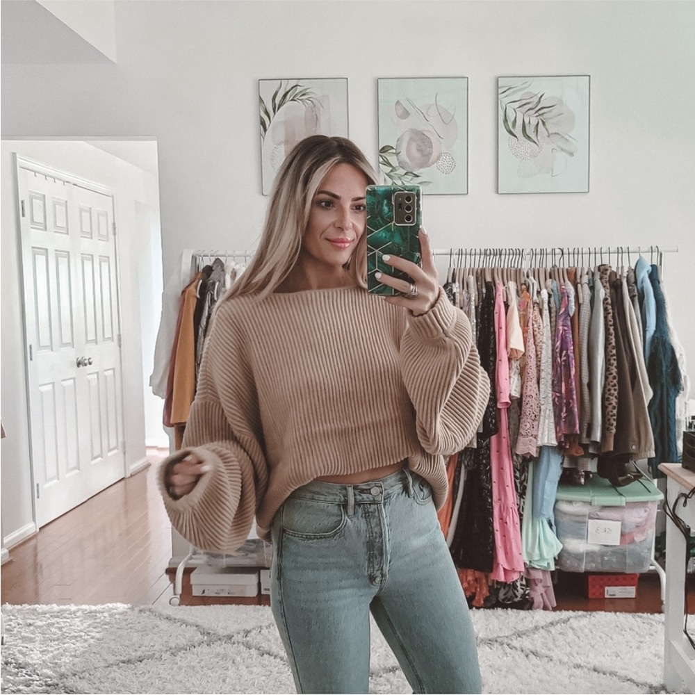 Lunya Reversible Ribbed Oversized Sweater - Picture 4 of 12